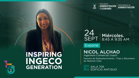 CICLO DE CHARLAS INSPIRING INGECO GENERATION: NICOL ALCHAO